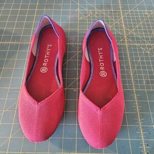 Rothy's Women's Scooter Red Flats 10.5